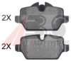 A.B.S. 37883 OE Brake Pad Set, disc brake
